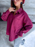 Krekls "COTTON" H8062 - BORDO